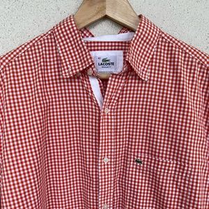 Lacoste Men's Long Sleeve Button Down